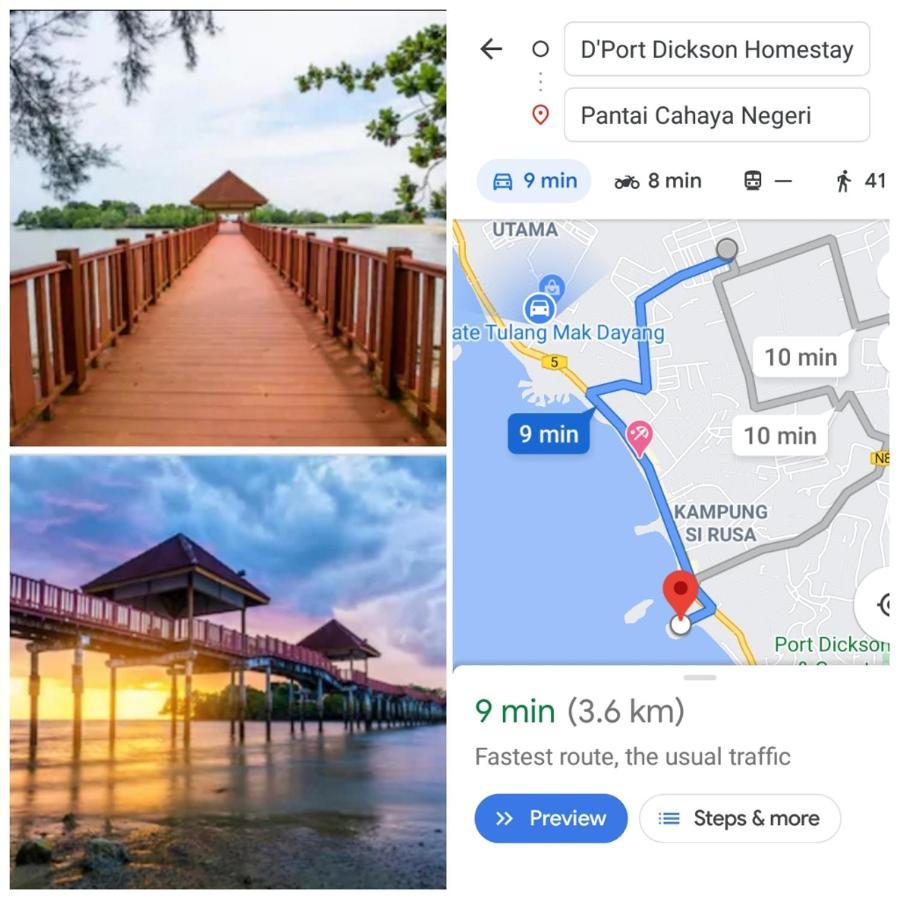 D'Port Dicksonmuslimonly Homestay Eksteriør billede