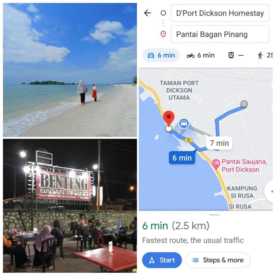D'Port Dicksonmuslimonly Homestay Eksteriør billede