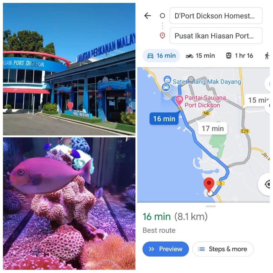 D'Port Dicksonmuslimonly Homestay Eksteriør billede