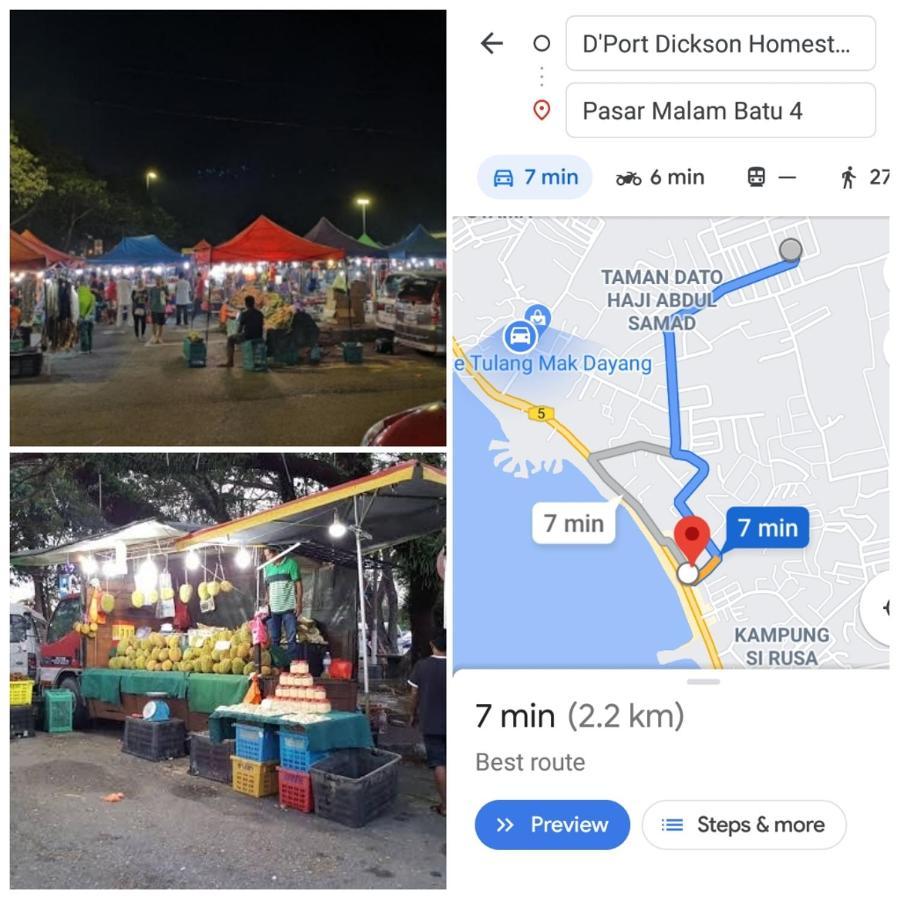 D'Port Dicksonmuslimonly Homestay Eksteriør billede